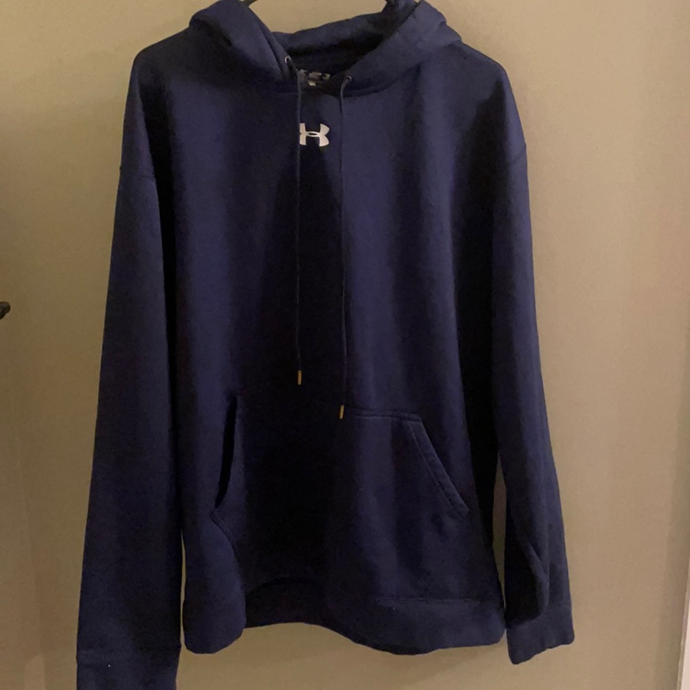 XL navel blue Under Armour hoodie